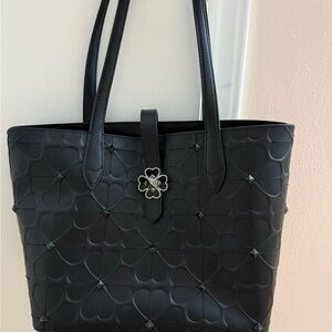 Kate Spade Black Floral Tote